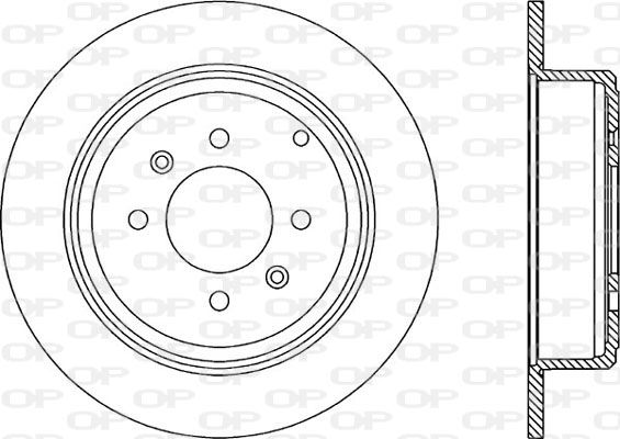 OPEN PARTS Jarrulevy BDR1716.10